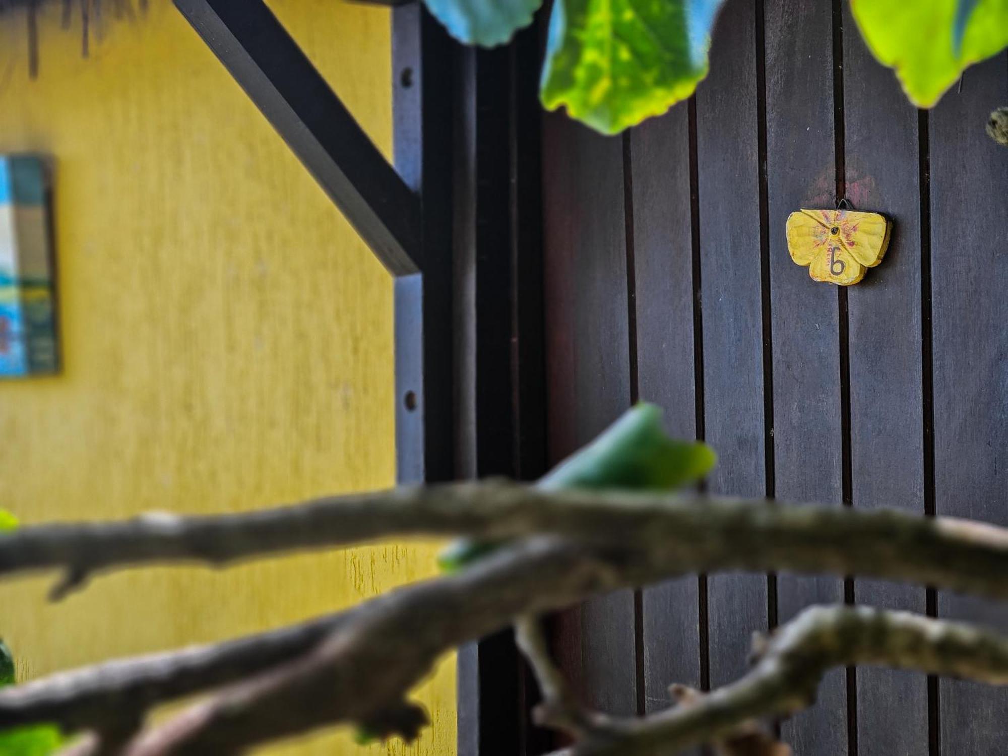 فندق Bella Vista Ocean View Búzios المظهر الخارجي الصورة A yellow butterfly on a wall