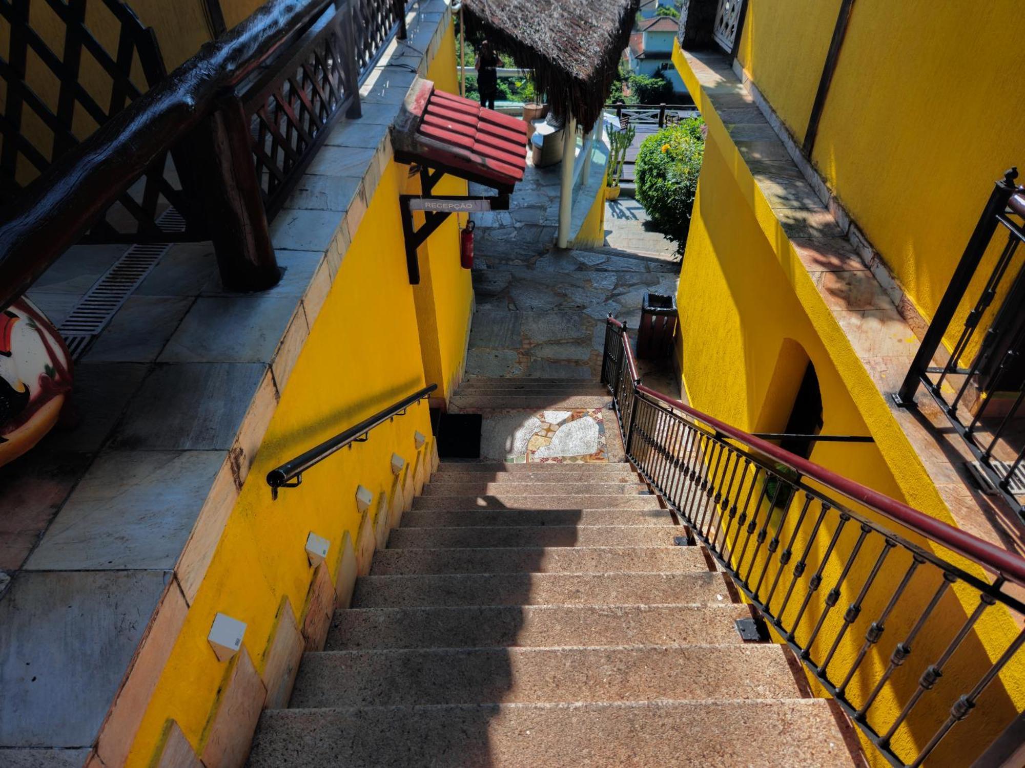 فندق Bella Vista Ocean View Búzios المظهر الخارجي الصورة Stairs to the temple