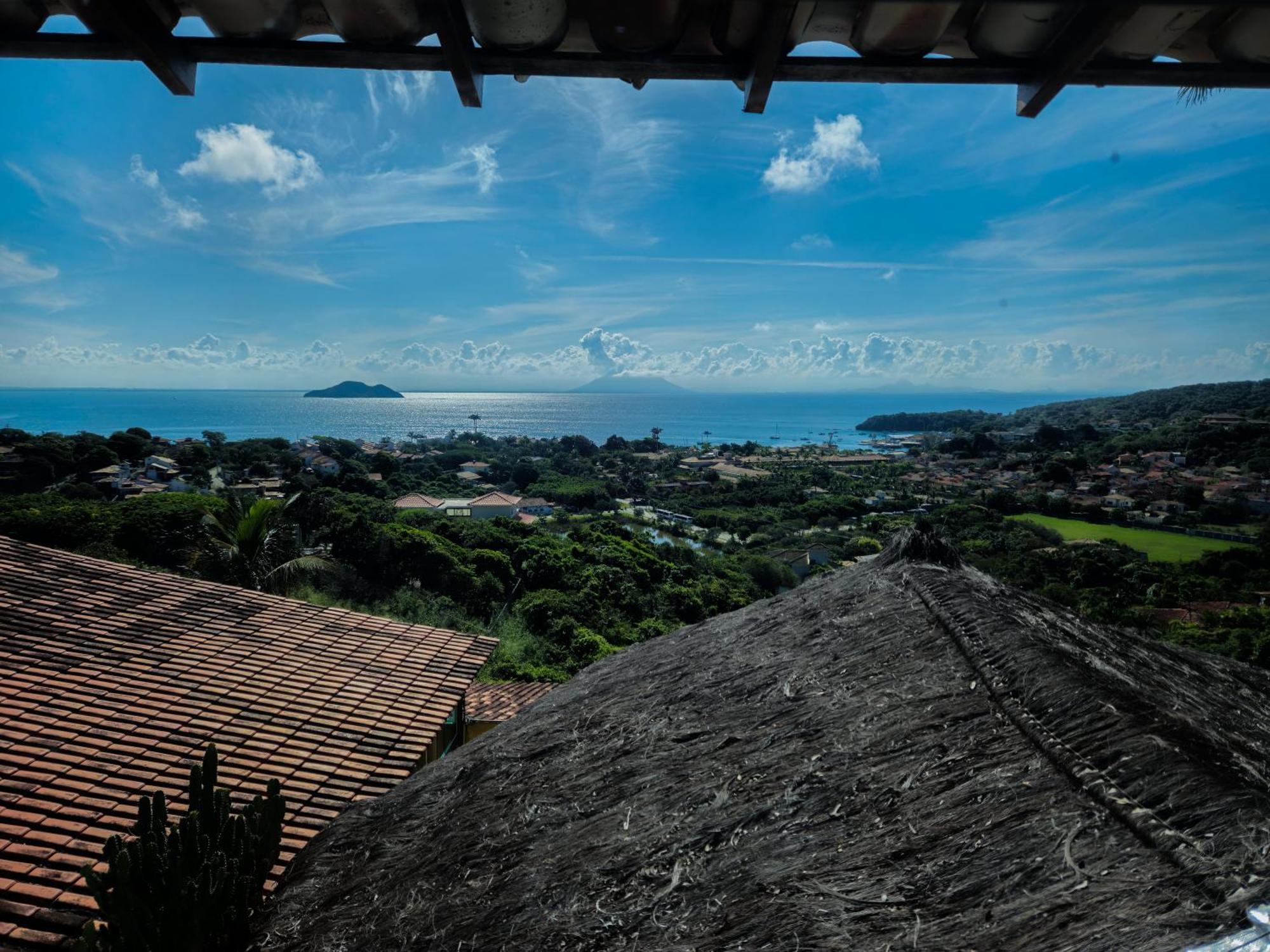 فندق Bella Vista Ocean View Búzios المظهر الخارجي الصورة View of the town