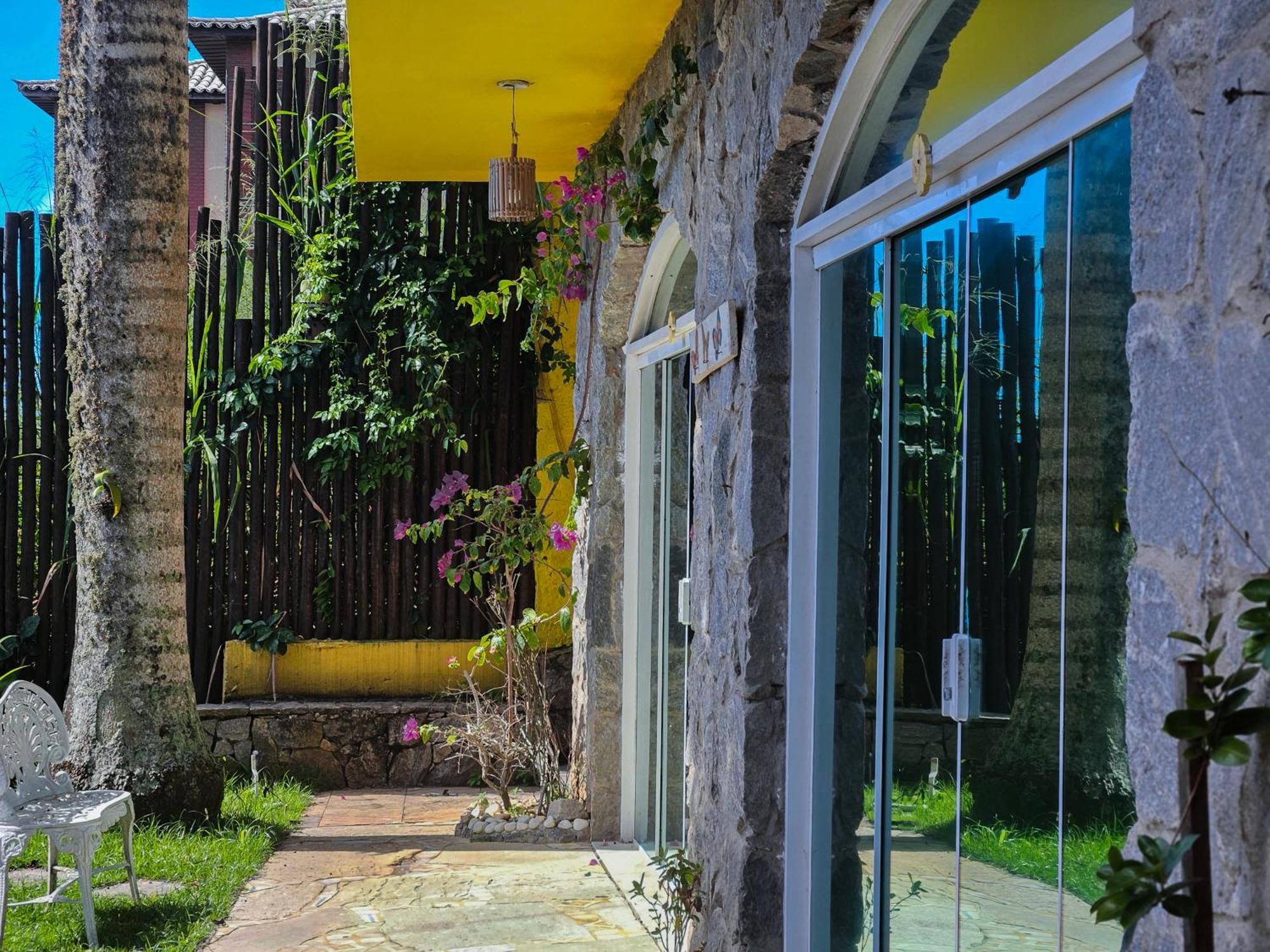 فندق Bella Vista Ocean View Búzios المظهر الخارجي الصورة Casa de Vidrio, entrance