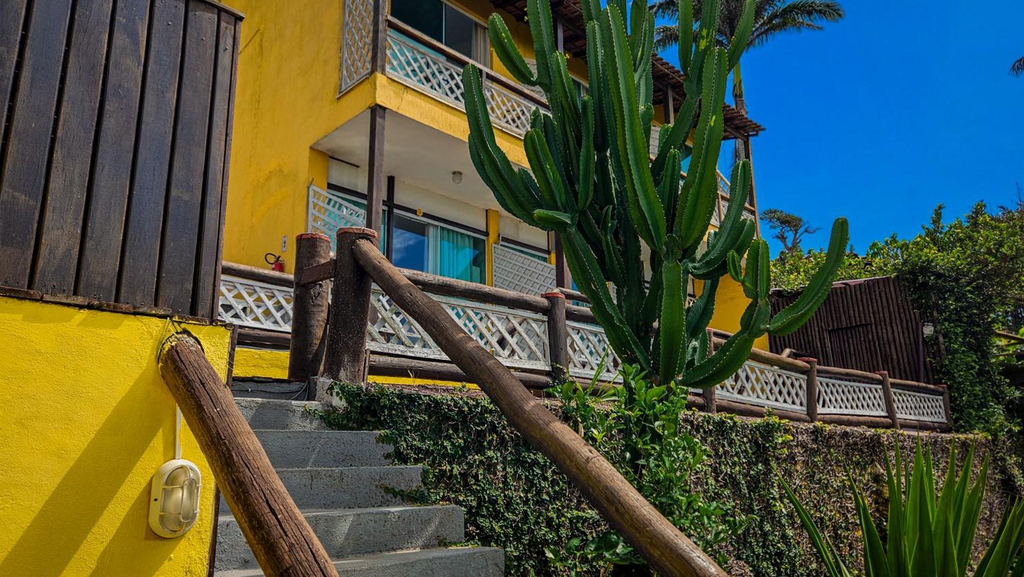 فندق Bella Vista Ocean View Búzios المظهر الخارجي الصورة The hotel's entrance